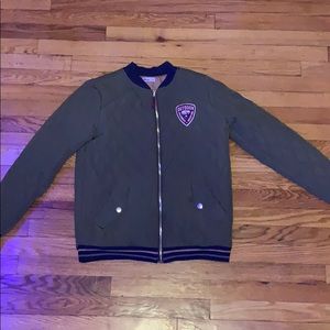 Epic Threads Army Green Bomber Jacket